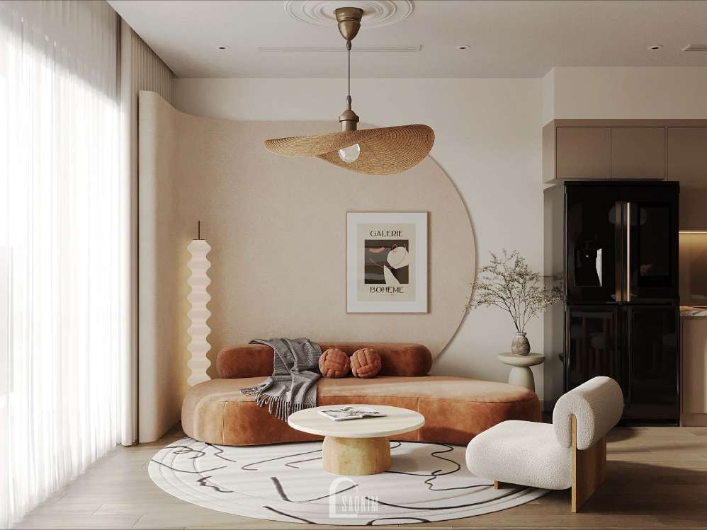 Thiết Kế Chung Cư Phong Cách Wabi Sabi Dự Án The Zenpark